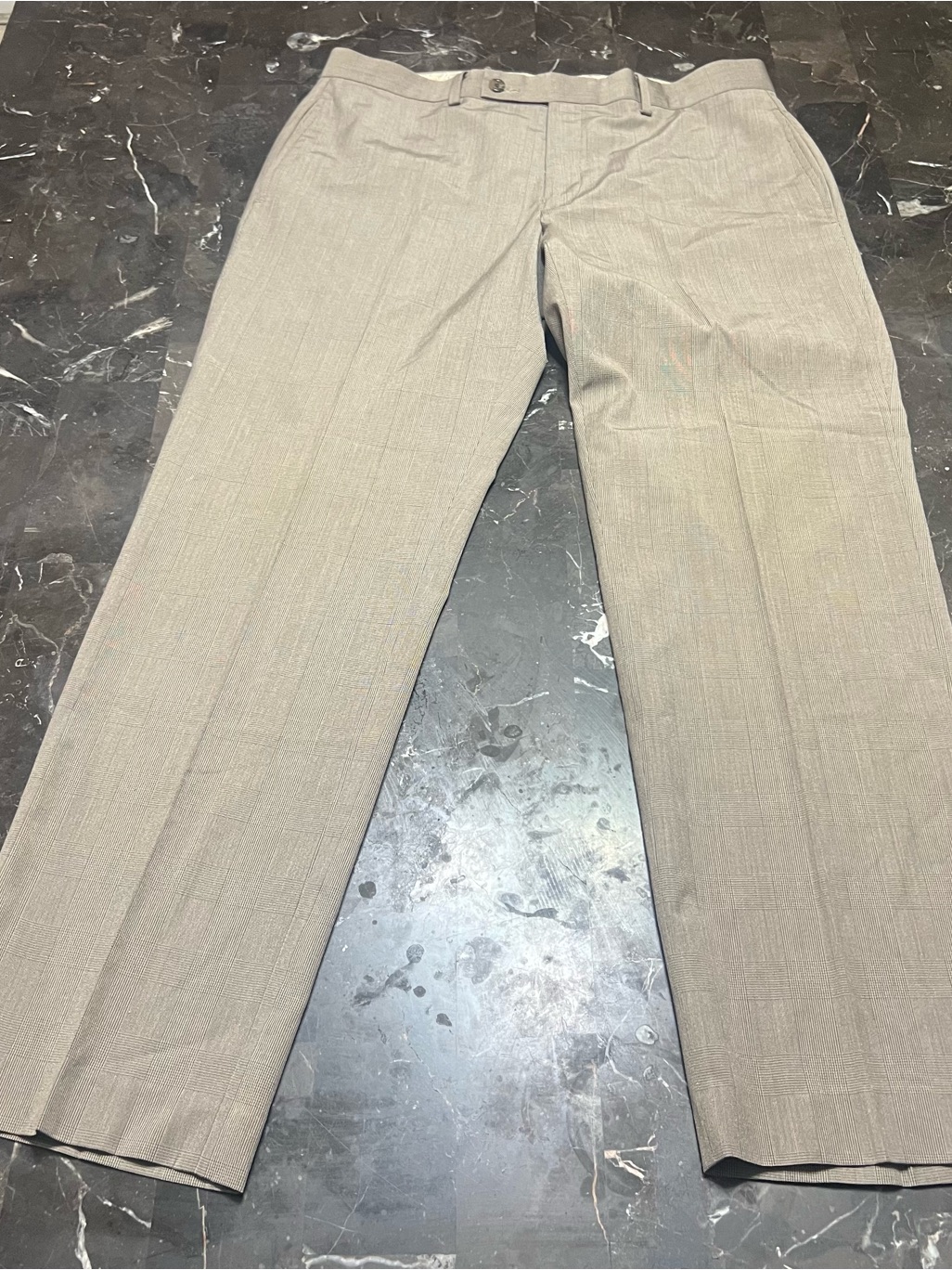 Vintage Lauren Ralph Lauren Pinstriped Polyester Rayon Men’s Trousers 33x30